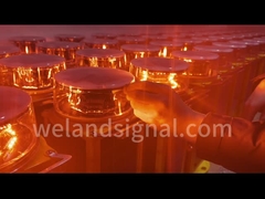 luz de obstrução média da aviação da intensidade