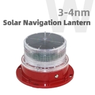 3-4nm diodo emissor de luz visível Marine Navigation Lights solar