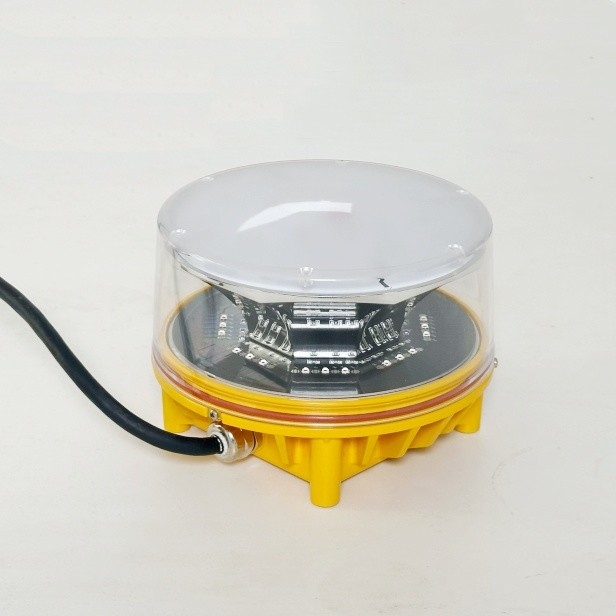 Luz de obstrução de aviação de intensidade média de conformidade com a OM2K-B da ICAO para torres e edifícios