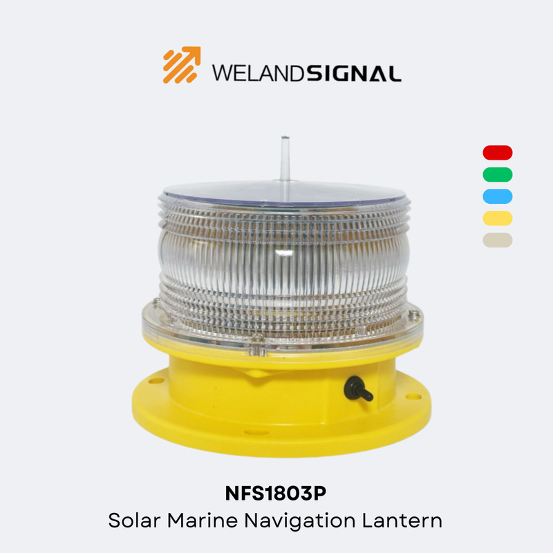 NFS1803P IALA Lanterna Solar de Navegação Marítima Solução inovadora e duradoura para a Navegação Marítima