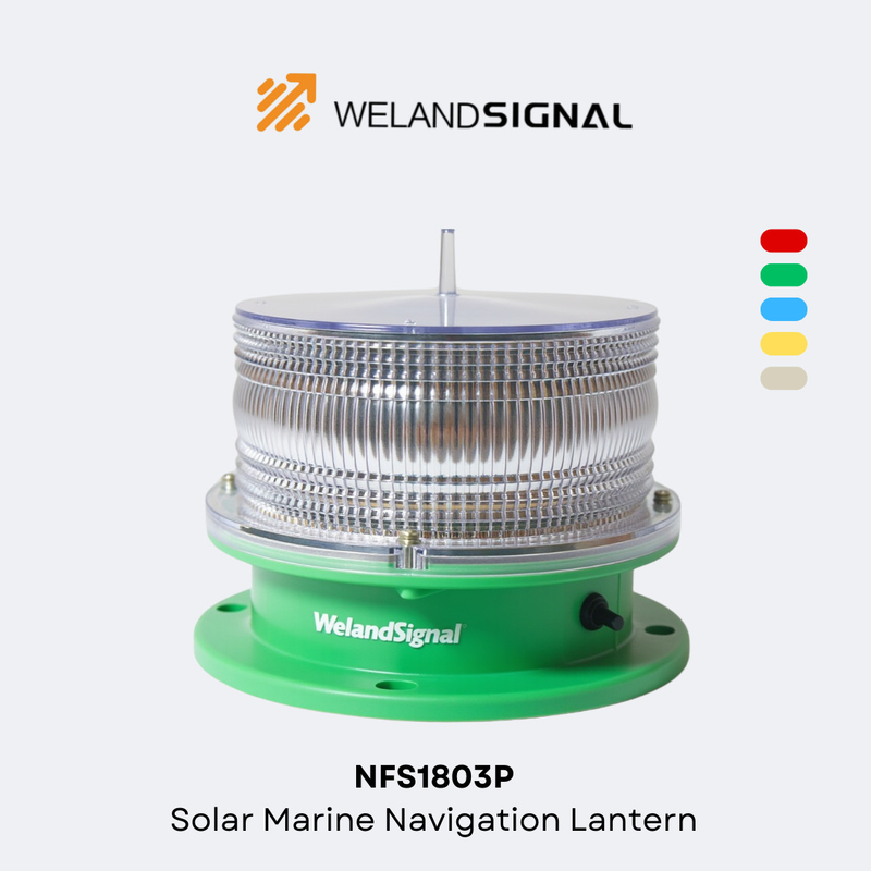 NFS1803P IALA Lanterna Solar de Navegação Marítima Solução inovadora e duradoura para a Navegação Marítima