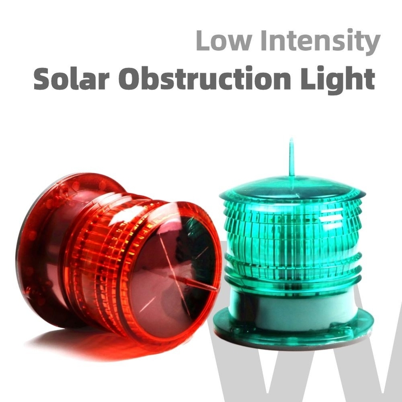 IP68 FAA L 810 luz de obstrução com reparo vermelho da baixa intensidade ou o diodo emissor de luz de piscamento