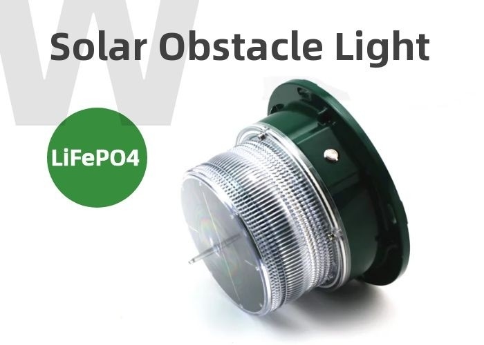 Luz solar da aviação do diodo emissor de luz TFS1803 para o verde vermelho do guindaste de torre ICAO para áreas da construção