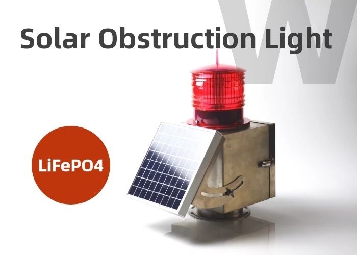 Tipo médio luz posta solar da intensidade ICAO da aviação da luz de obstrução IP67 de B