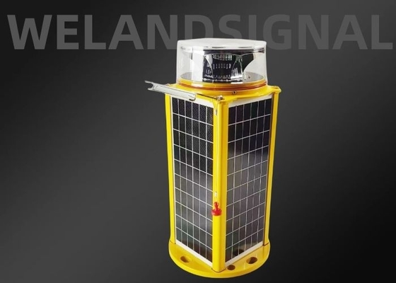 15nm 256 Luz de navegação marítima movida a energia solar para bóias de barco