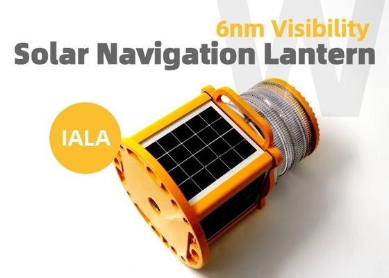 Diodo emissor de luz solar Marine Channel Marker Lights das luzes de navegação IP68 de 6nm IALA