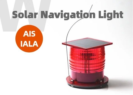 piscamento vermelho solar do diodo emissor de luz Marine Lantern IALA da visibilidade 3nm-5nm